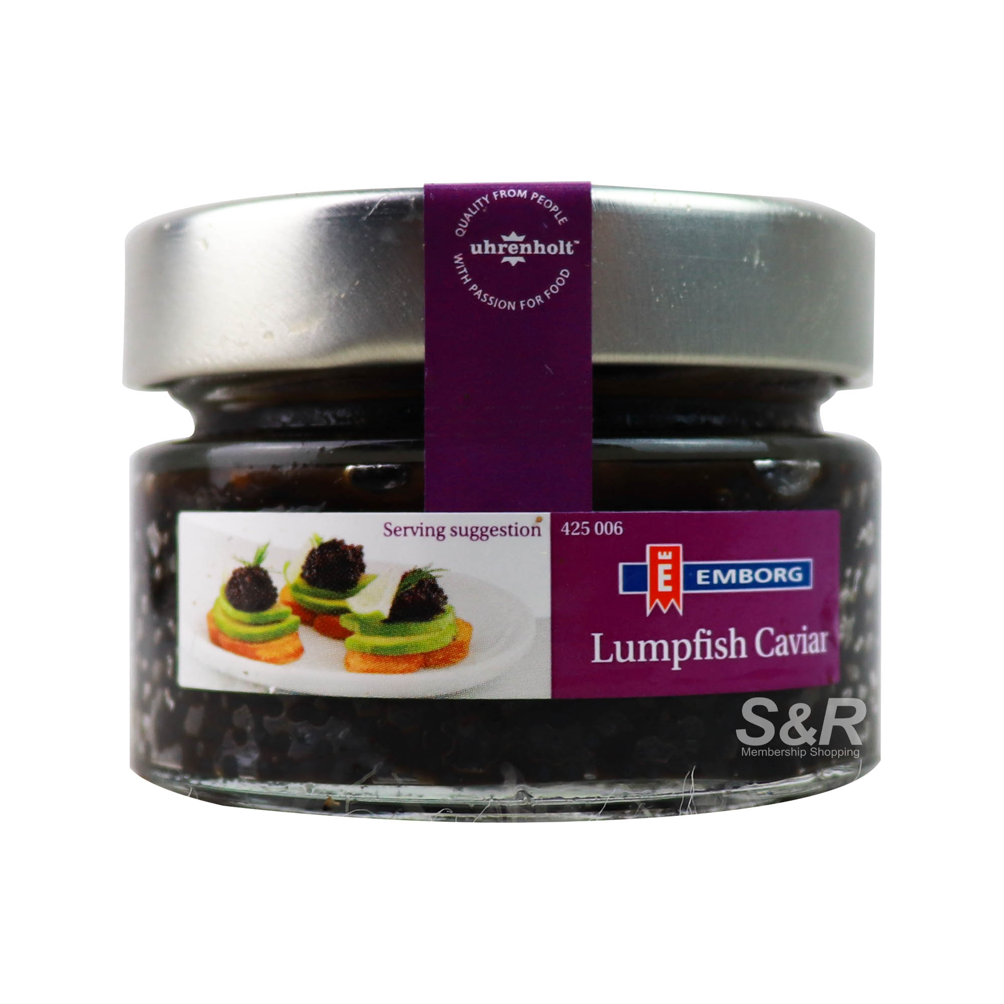 Emborg Lumpfish Caviar 100g Emborg Lumpfish Caviar 100g